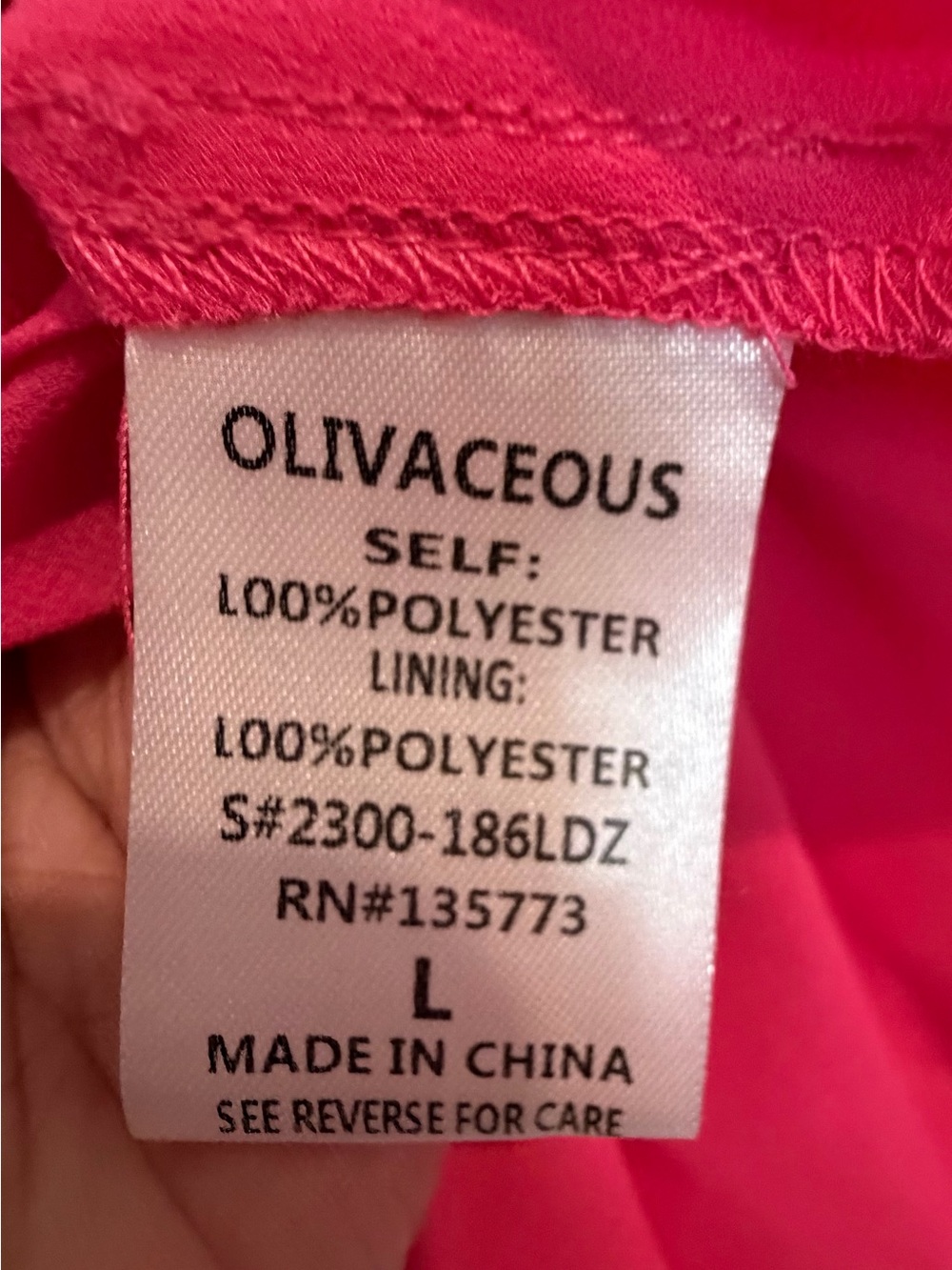Olivaceous Bright Pink Tiered Ruffle Mini Dress - Picture 4 of 6